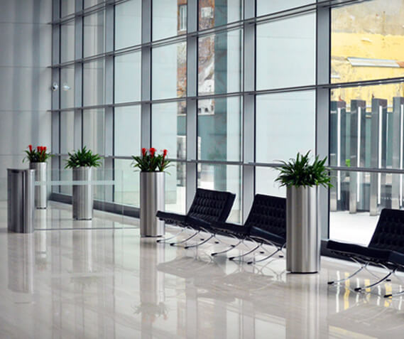 Frameless glass makes the difference