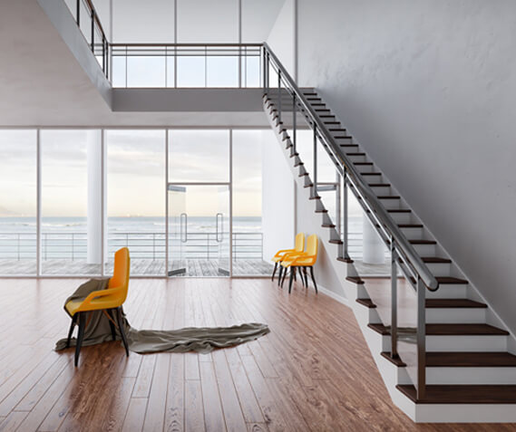 Discover the beauty of a glass balustrade